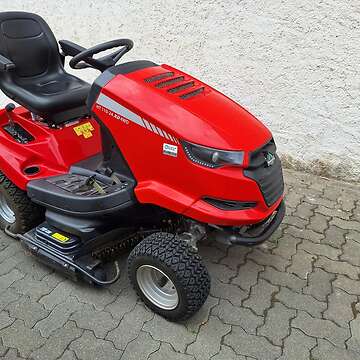Herkules Aufsitzmäher, Hochgrasmäher, Mulcher, 4WD HT 110-24 XD