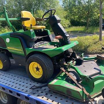 John Deere 1565 Frontmäher Yanmar Diesel 38PS Bj. 09 Allrad Mäher Mähwerk