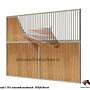 Hochwertige Pferdeboxen | Boxenfronten mit Fressgitter | Innenboxen, Trennwände und Modulare Stallwände - Stalltrennwand & Stallfront für Pferde - Bild 12