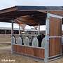 Aussenboxen & Pferdestall bauen und Offenstall kaufen, Weidehütten & Pferdeunterstand | Pferdebox Top - Futterraufen & Heuraufe für Pferde - Bild 59